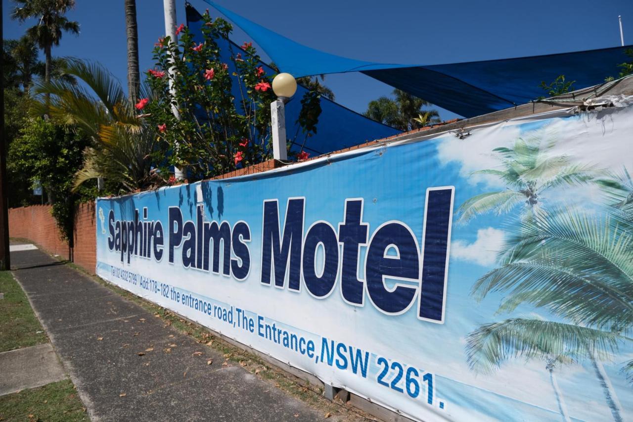 Sapphire Palms Motel Entrance Exteriér fotografie