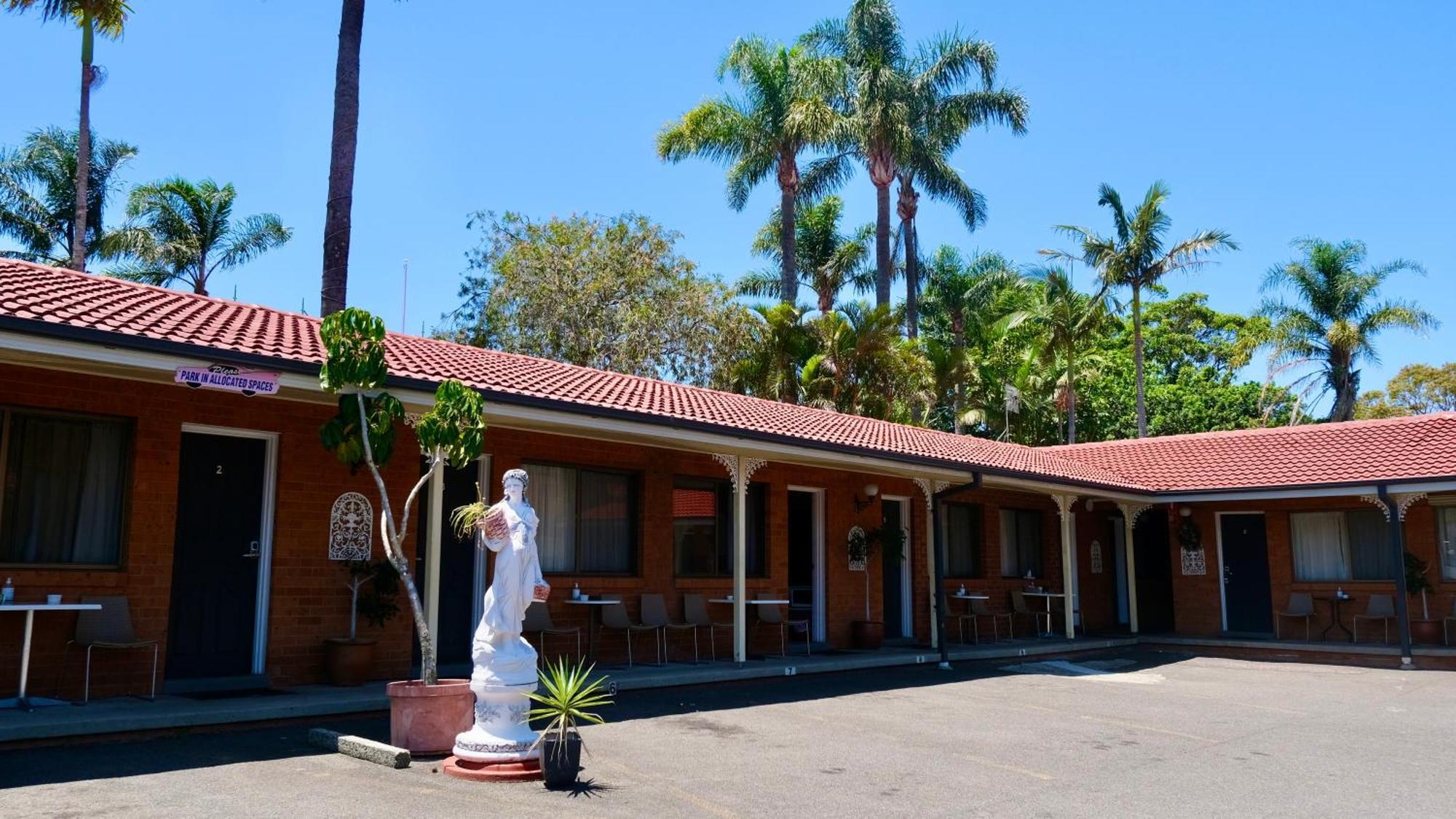 Sapphire Palms Motel Entrance Exteriér fotografie